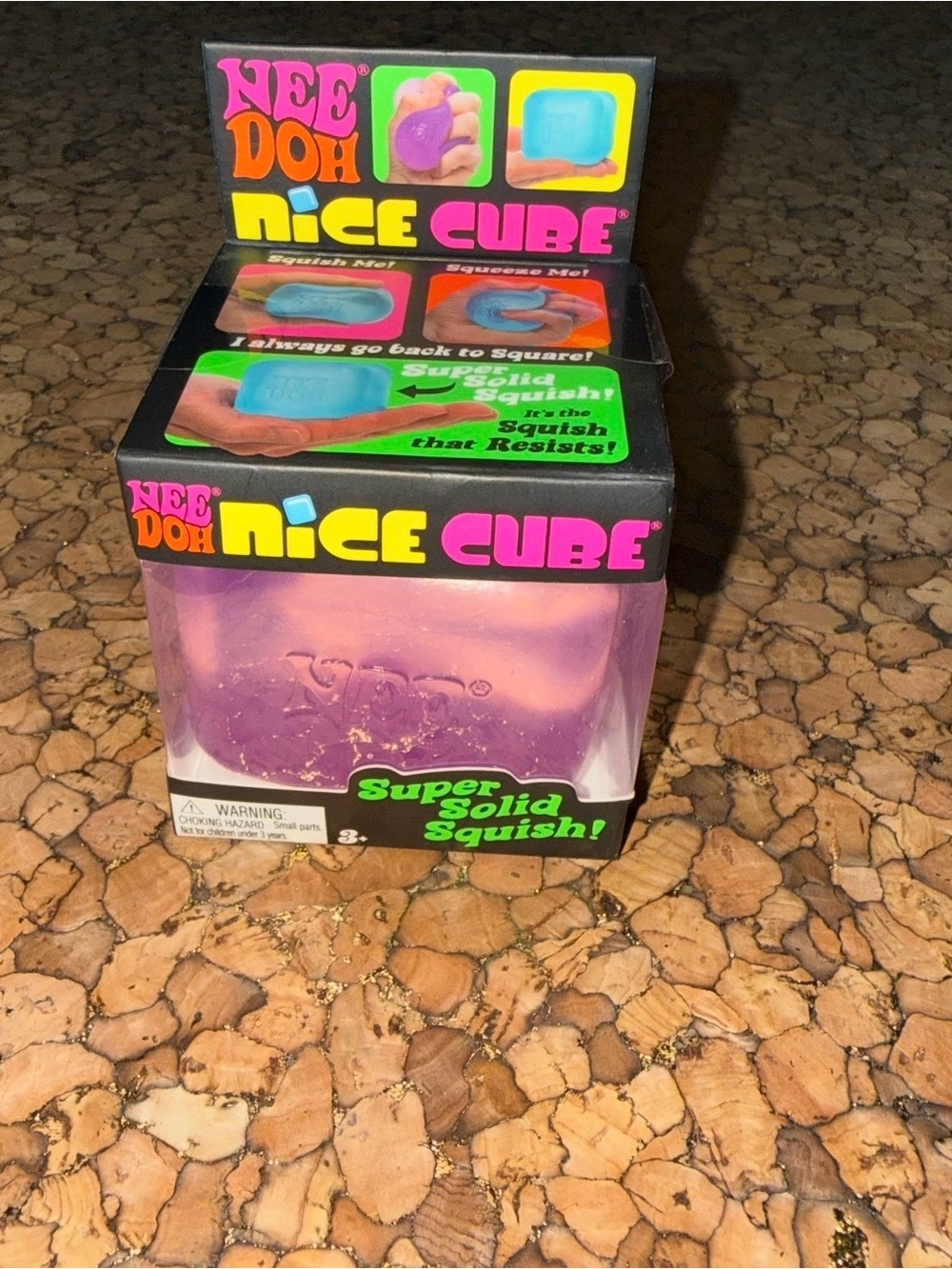NeeDoh Nice Cube purple. Authentic